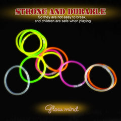JSronms glow sticks for party decor and color accents
