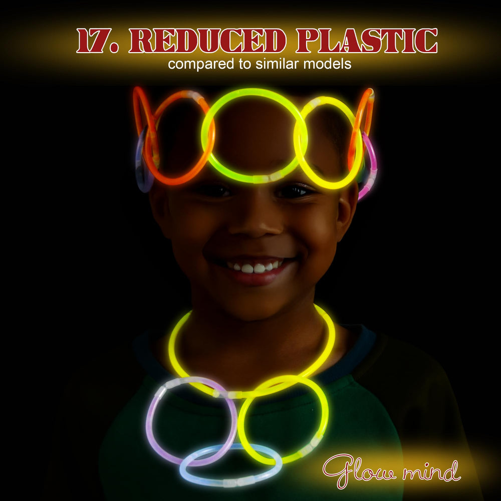 JSronms safe, non-toxic glow sticks designed for kids
