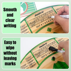 JstFrU Baseball Board Game marker for scoring and progress tracking.