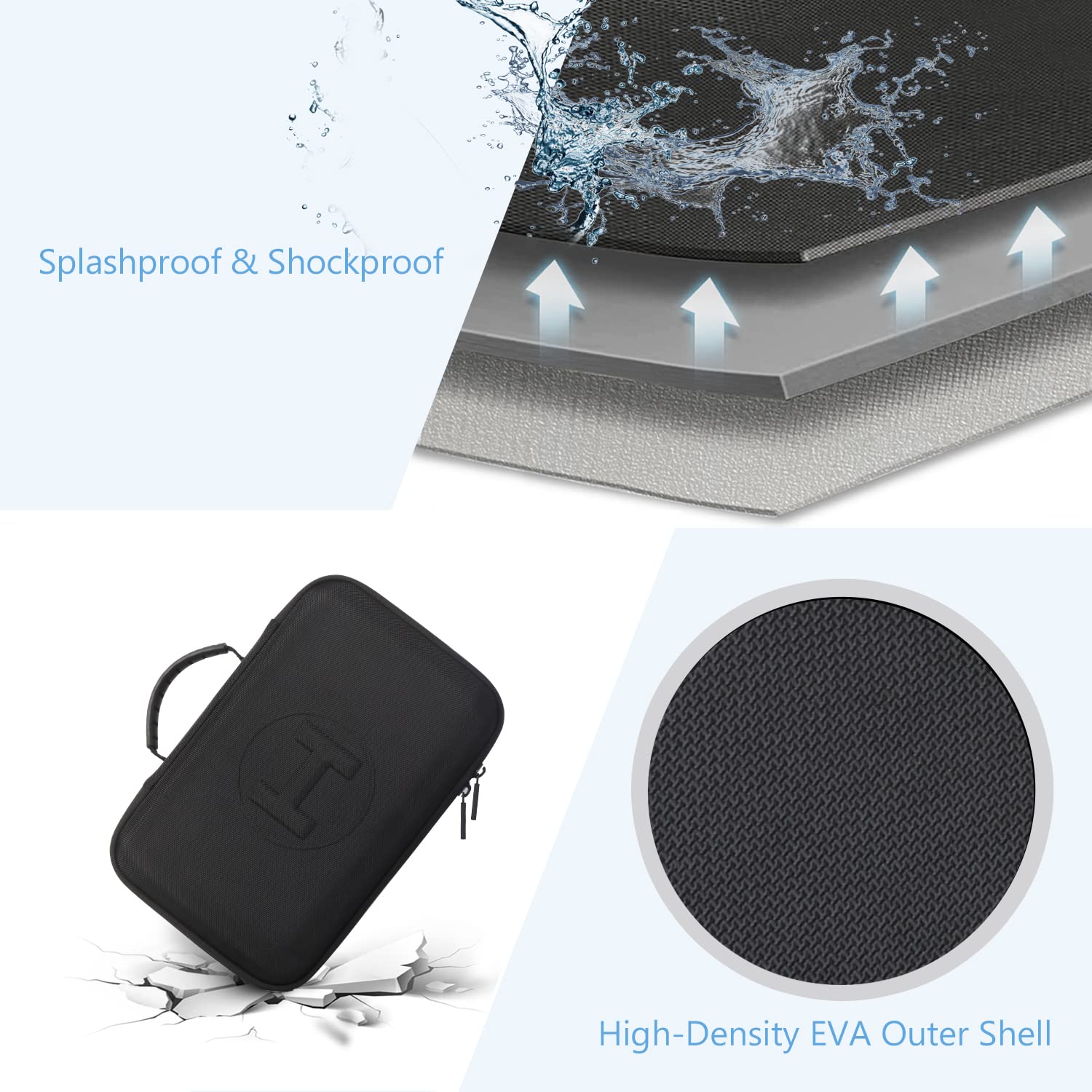Silicone propeller protector guards blades during transport