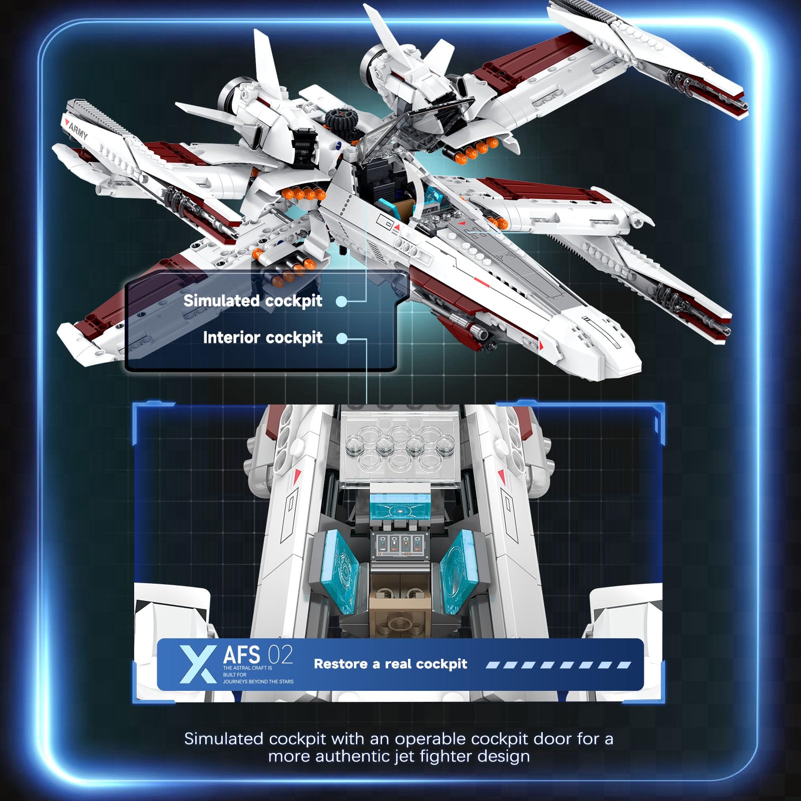 JTBBOY Space War Fighter packaging box, ready for gift-giving.