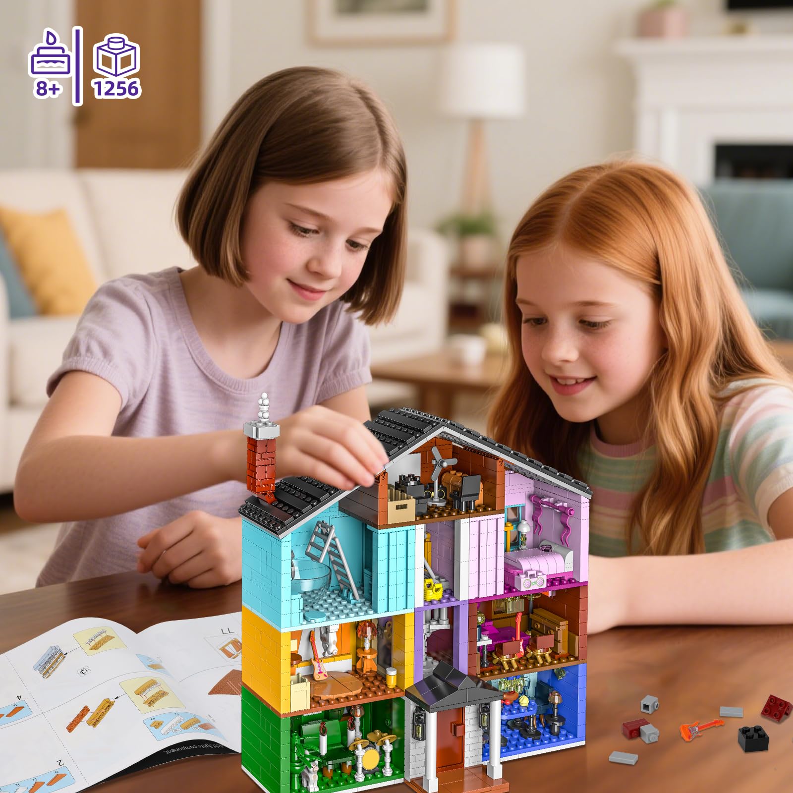 JUALDN music room blocks for imaginative role-play and storytelling.