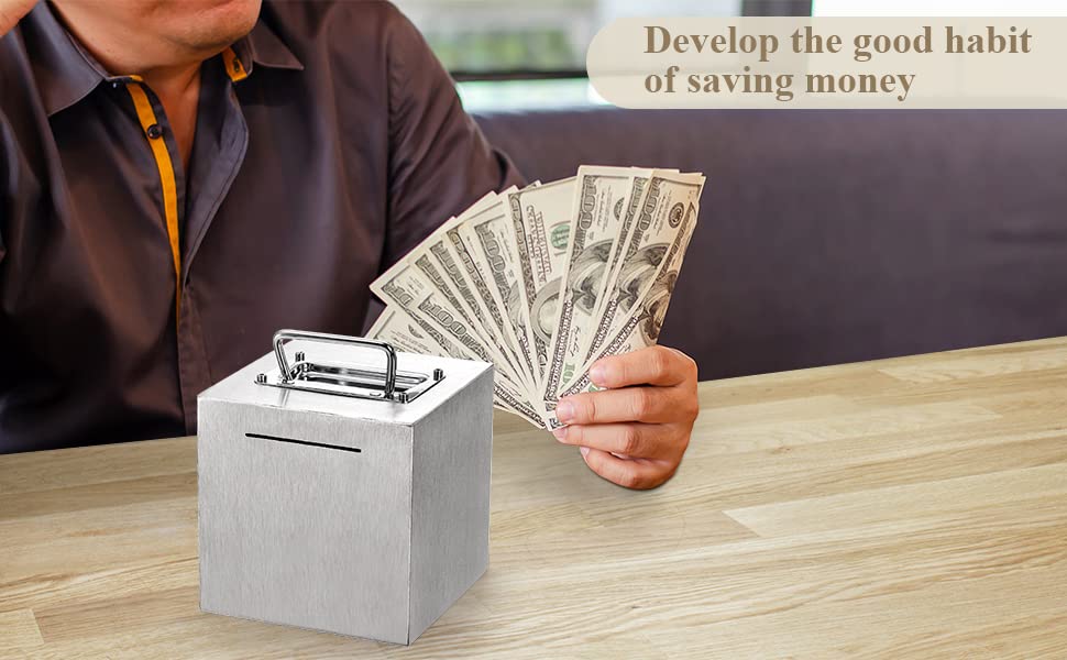 Jucoan piggy bank aids vacation budget planning.