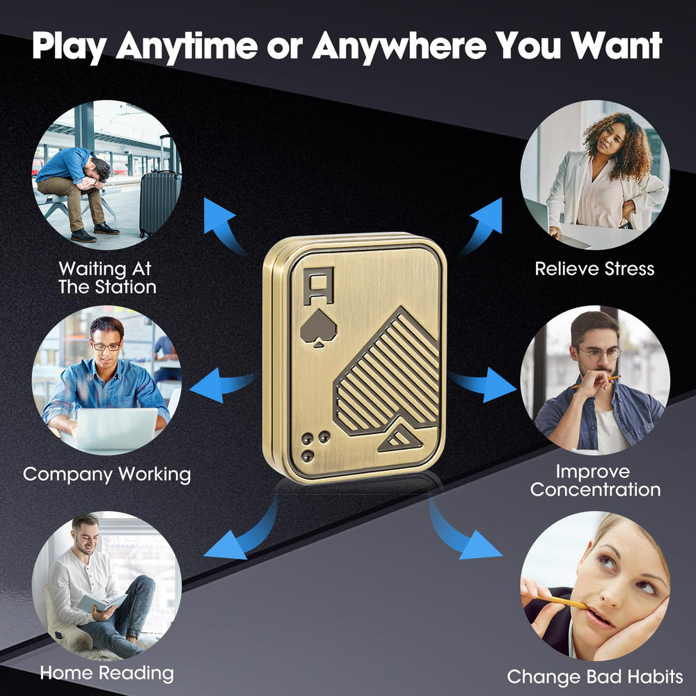 JUDIXY Pocket-size Poker Slider highlights portability for travel and desk use