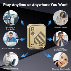 JUDIXY Pocket-size Poker Slider highlights portability for travel and desk use
