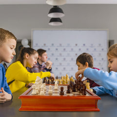 Juegoal board features velvet-padded bottoms to protect surfaces during casual games