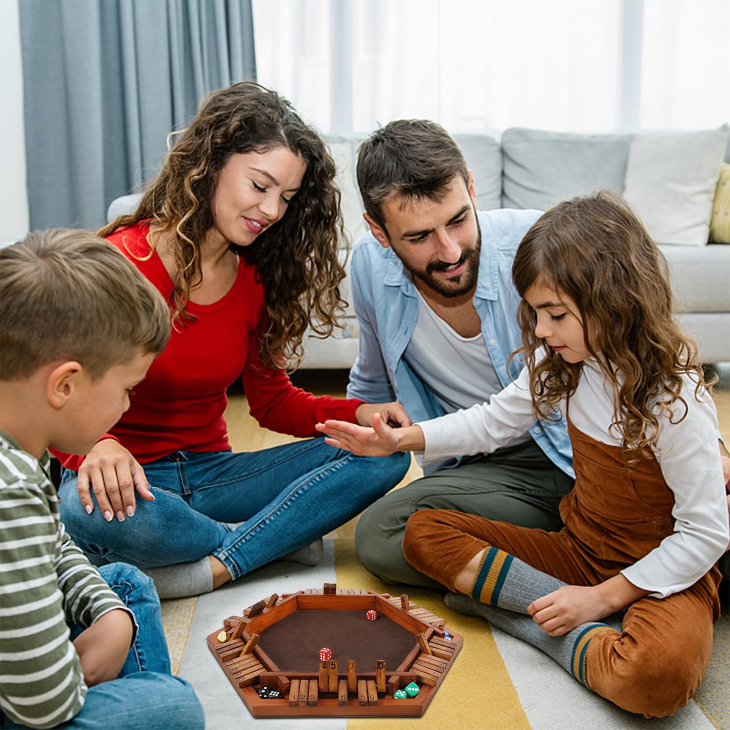 Juegoal high quality wooden construction ensures durable game nights
