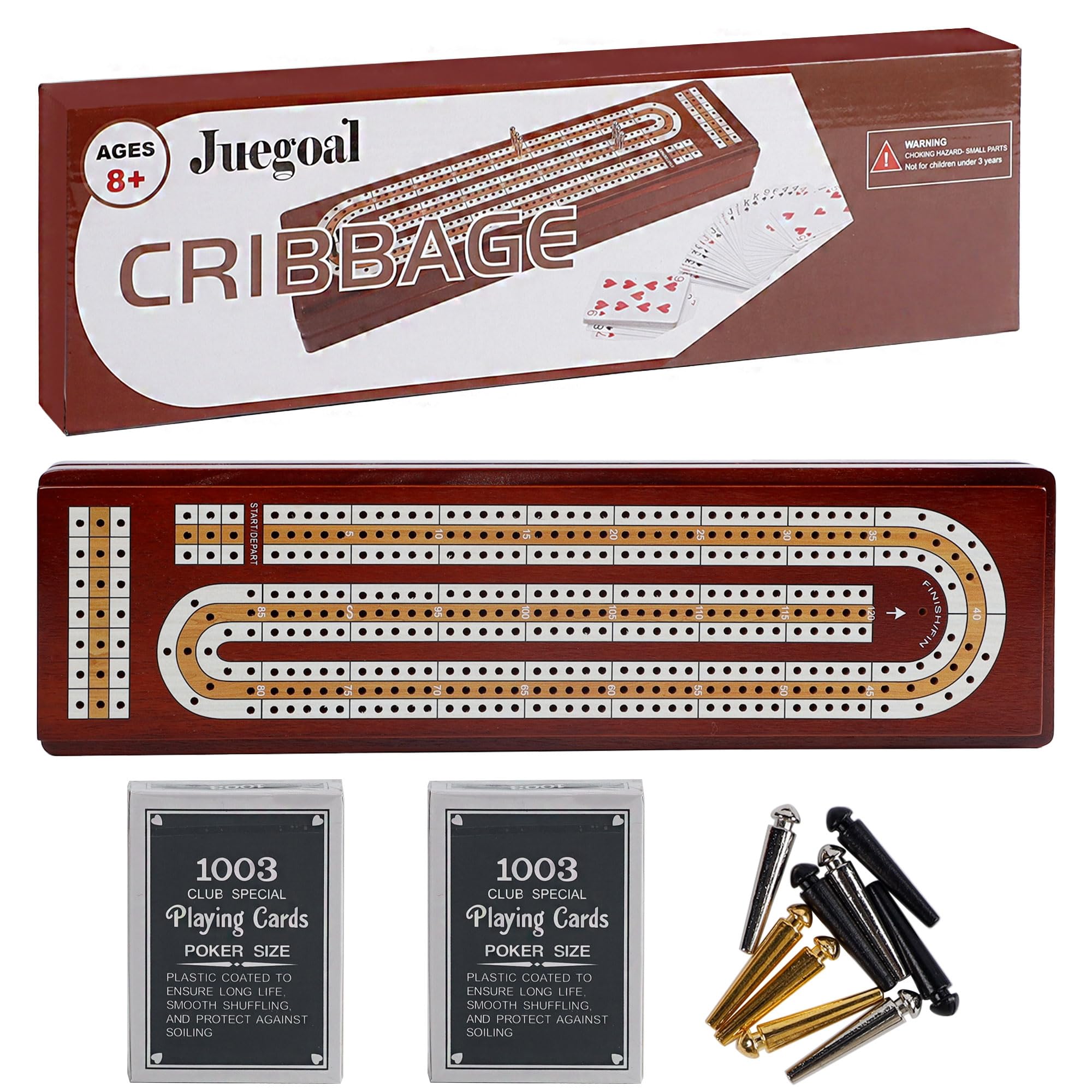 Juegoal includes an easy-to-follow instruction card for quick learning.