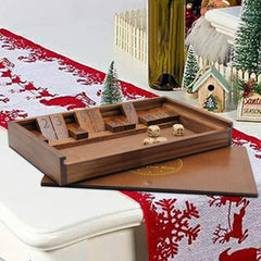 Juegoal Shut The Box two-player setup encourages friendly competition.