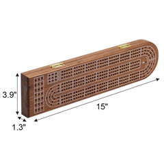 Juegoal board stores a full deck and keeps pegs organized