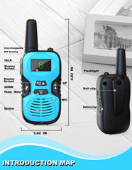 Jueion Kids Rechargeable Battery keeps devices ready for outdoor adventures.