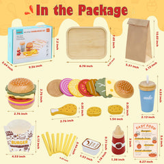 JugueteLand ketchup sauce set encourages realistic burger prep and color recognition