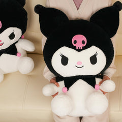 Juju Black Kawaii Plush bedtime snuggle buddy for gentle nights.
