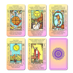 JUJU'S VIBES Sunset Tarot Deck cover art invites curiosity and gift-ready appeal.