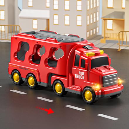 JUKUDAHU car collection set provides varied vehicles for extended pretend play