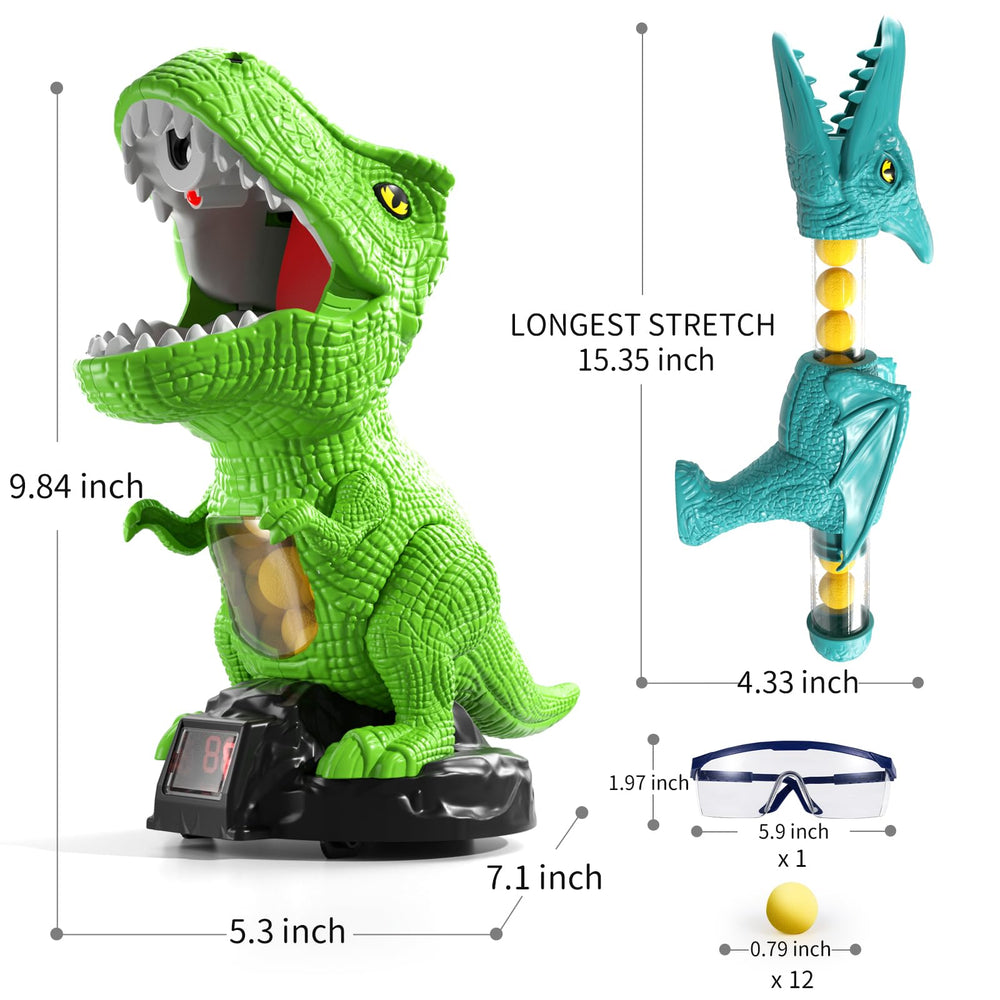JUKUDAHU dinosaur sound and spray effect enhances immersive play sessions.