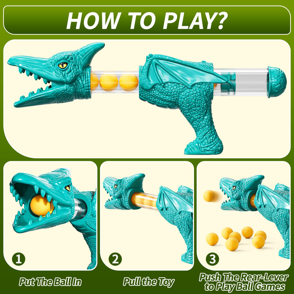 JUKUDAHU dinosaur tongue target with light and sound effects.