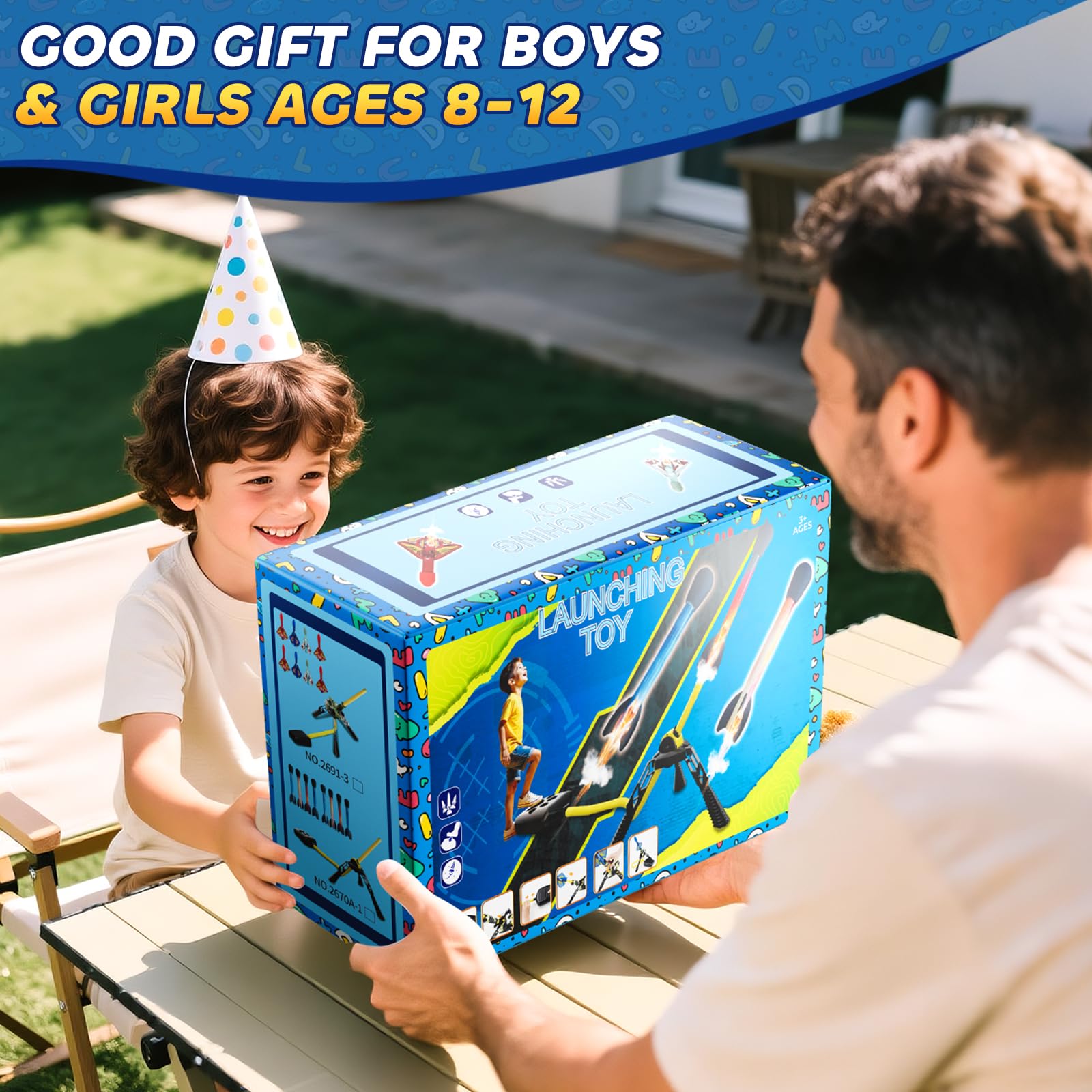 JUKUDAHU gift for ages 4 to 8 offers engaging outdoor play.