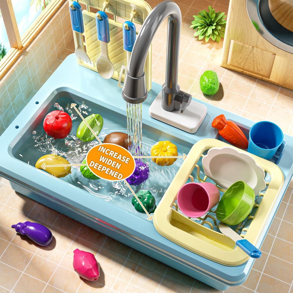 JUKUDAHU Outdoor water table play for sunny day activities.