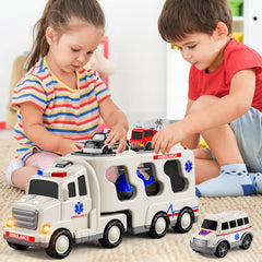 JUKUDAHU police car toy adds role-play options for city adventures.