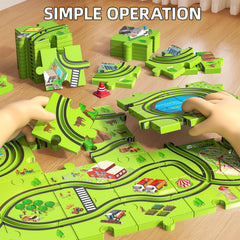 Jukudahu portable race set ideal for travel and family trips.