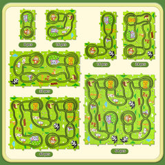 JUKUDAHU road signs for safe, guided play scenarios