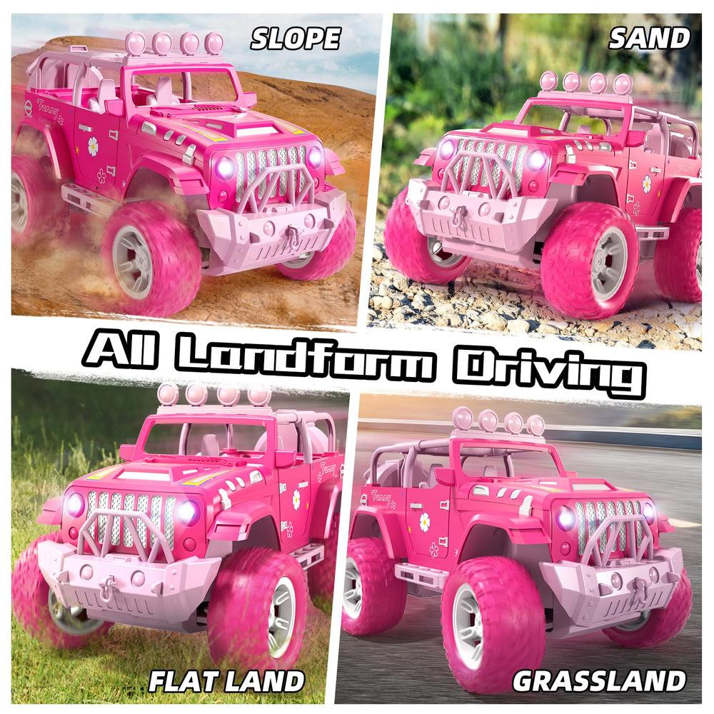 JUKUDAHU pink durable design for safe kid friendly use.