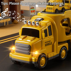 JUKUDAHU crane attachment sparks construction play for toddlers