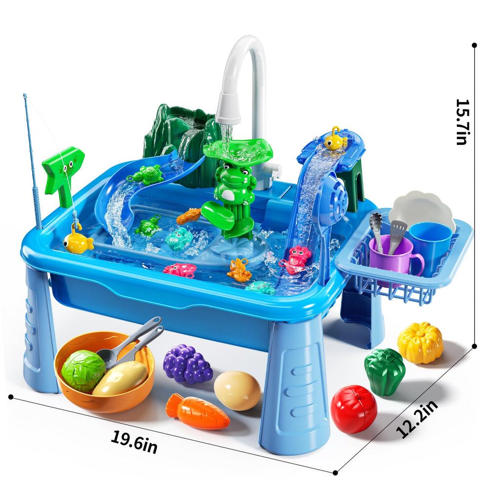 JUKUDAHU fishing set and sea animals encourage imaginative play and hand-eye coordination.