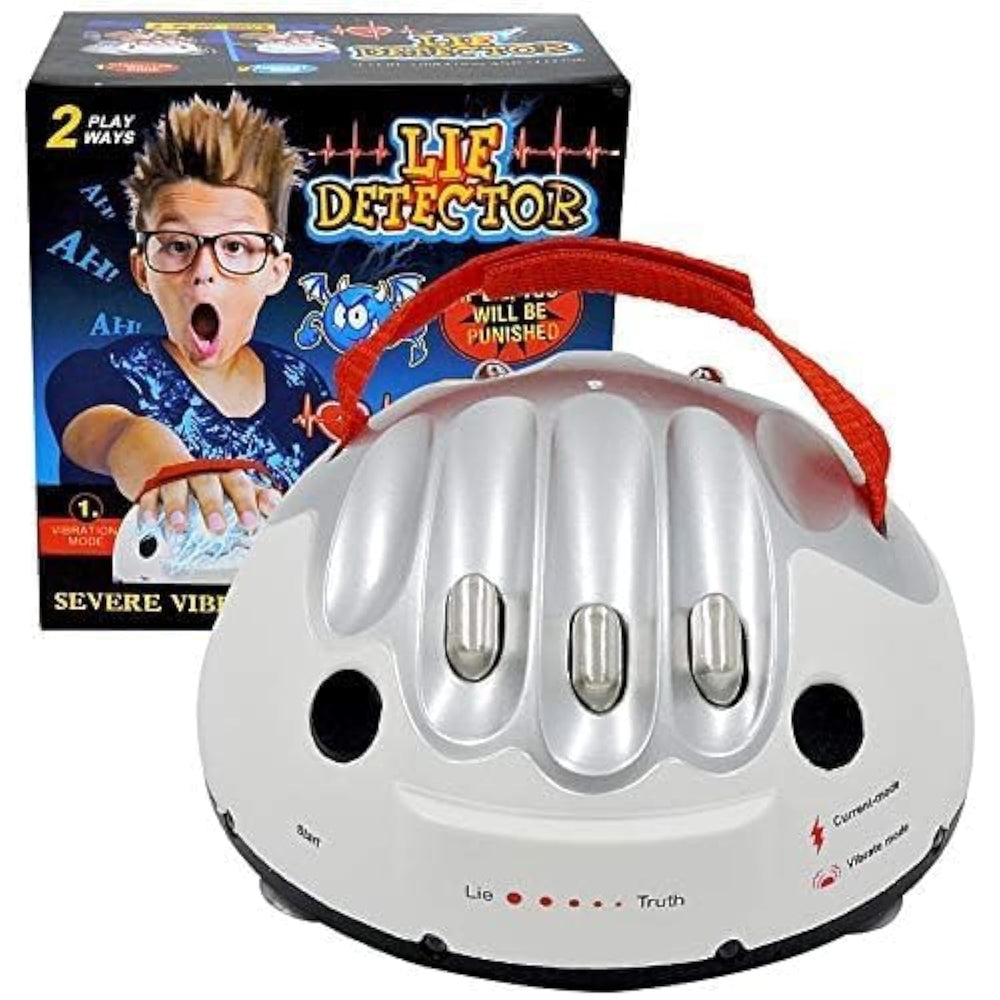 JULAN Upgrade lie detector front view for party pranks and fun.