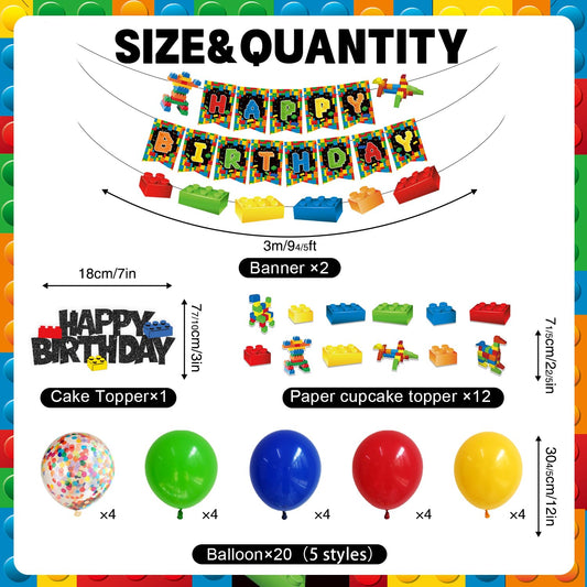julyshy Building Block tablecloth adds color and waterproof protection for cleanup