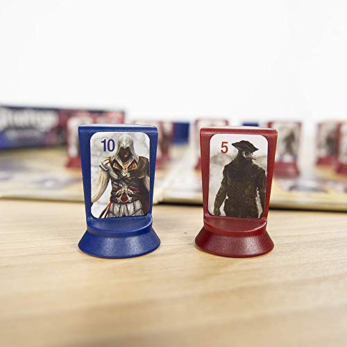 Jumbo Stratego Assassin's Creed blue pieces—balanced options for strategic defense