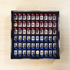 Jumbo Stratego Assassin's Creed board and pieces—complete setup for battles