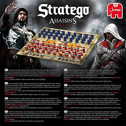 Jumbo Stratego Assassin's Creed duel mode—fast-paced head-to-head battles