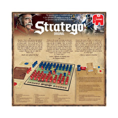 Jumbo Stratego Original game screen and sorting trays organize pieces