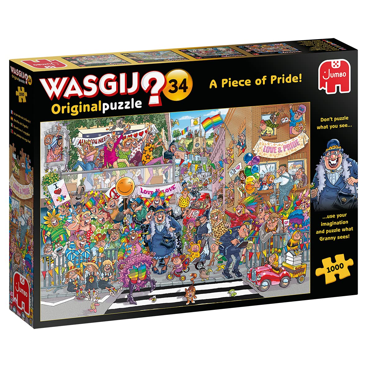 Jumbo Wasgij Original 34 box art for display and quick reference