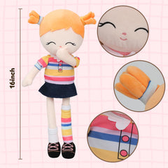 Jumbrace 16-inch rag doll as a portable playtime companion