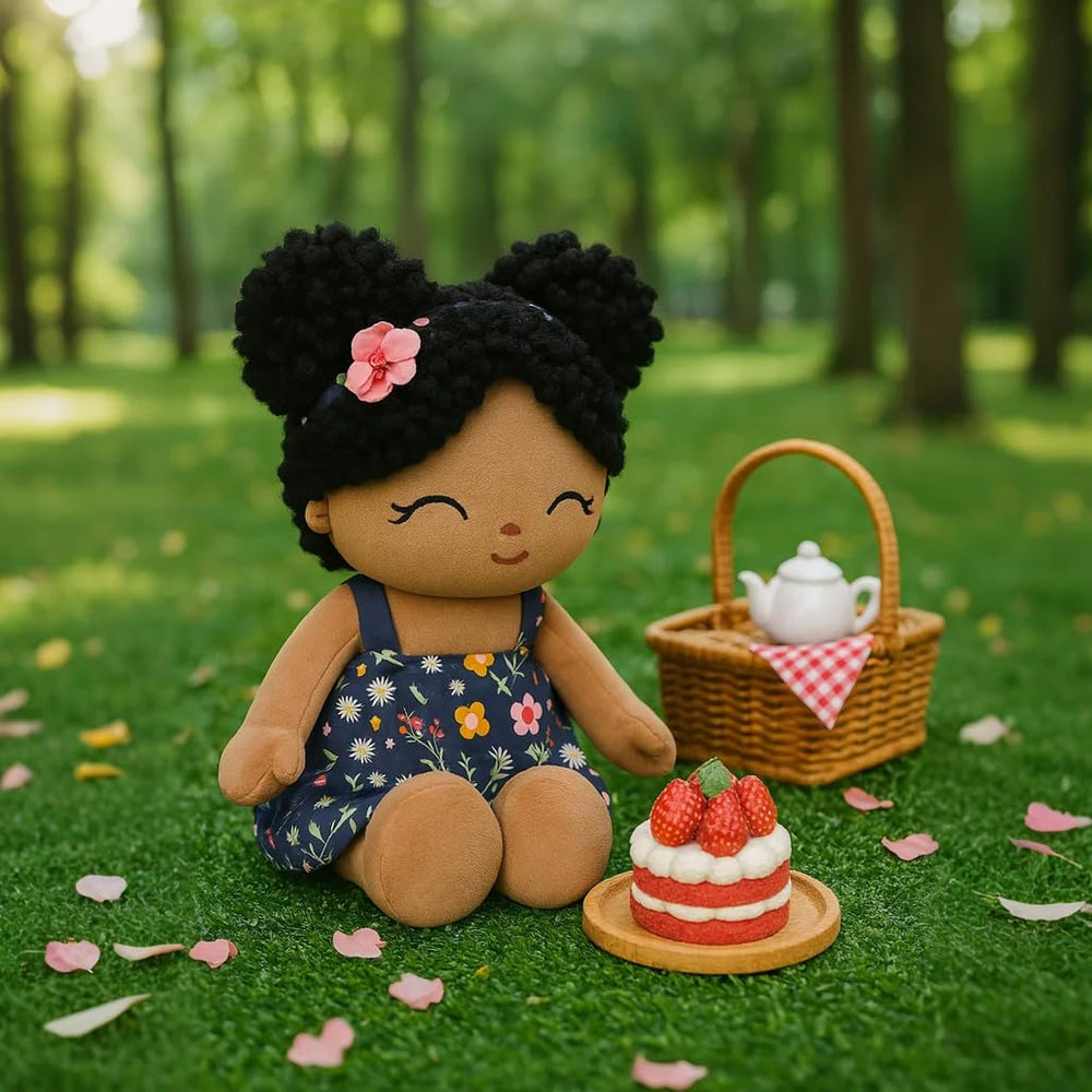 Jumbrace doll travels easily, serving as a portable comfort friend