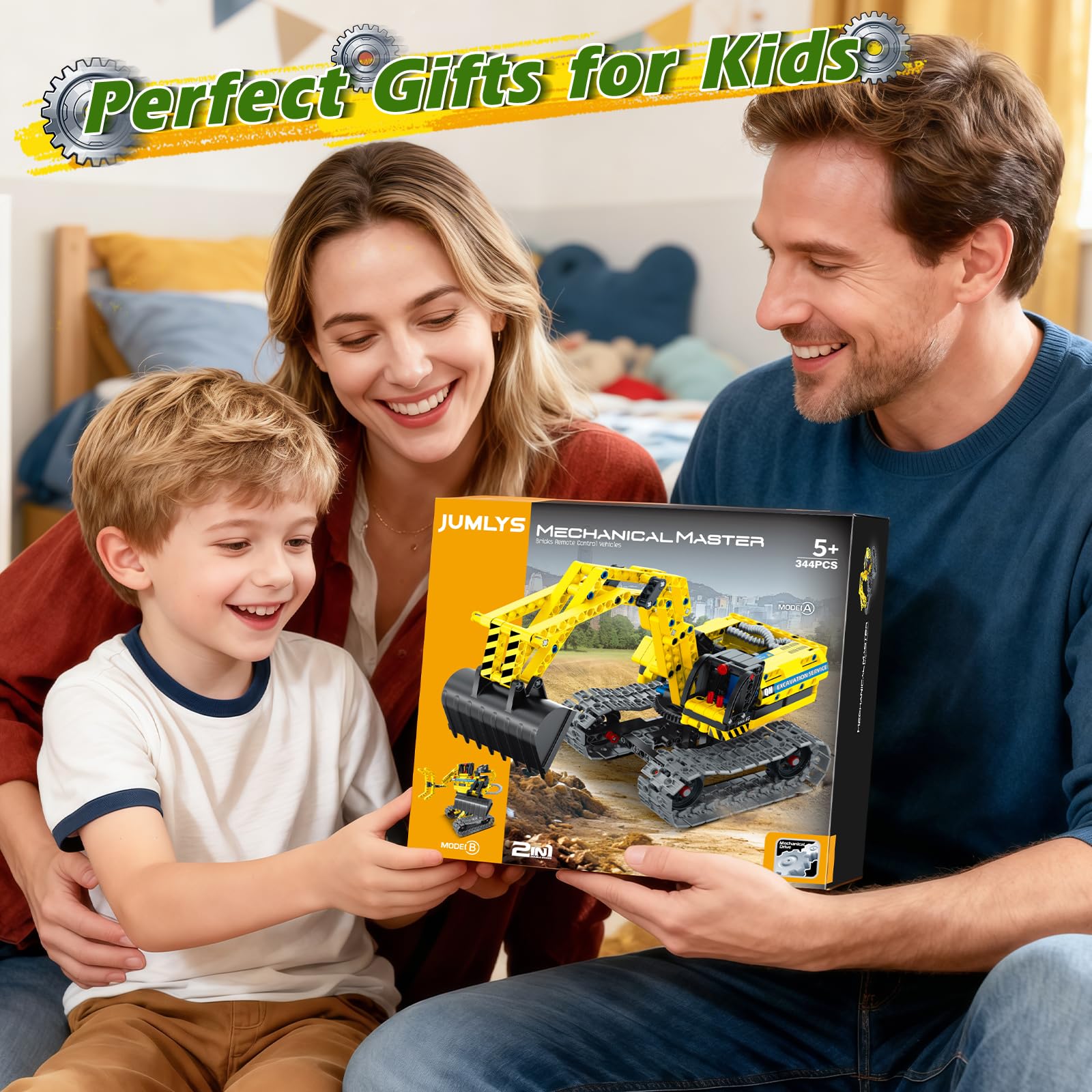 Jumlys STEM toy packaging shown for easy gifting and storage.