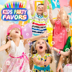 Bright color variety supports themed party coordination.
