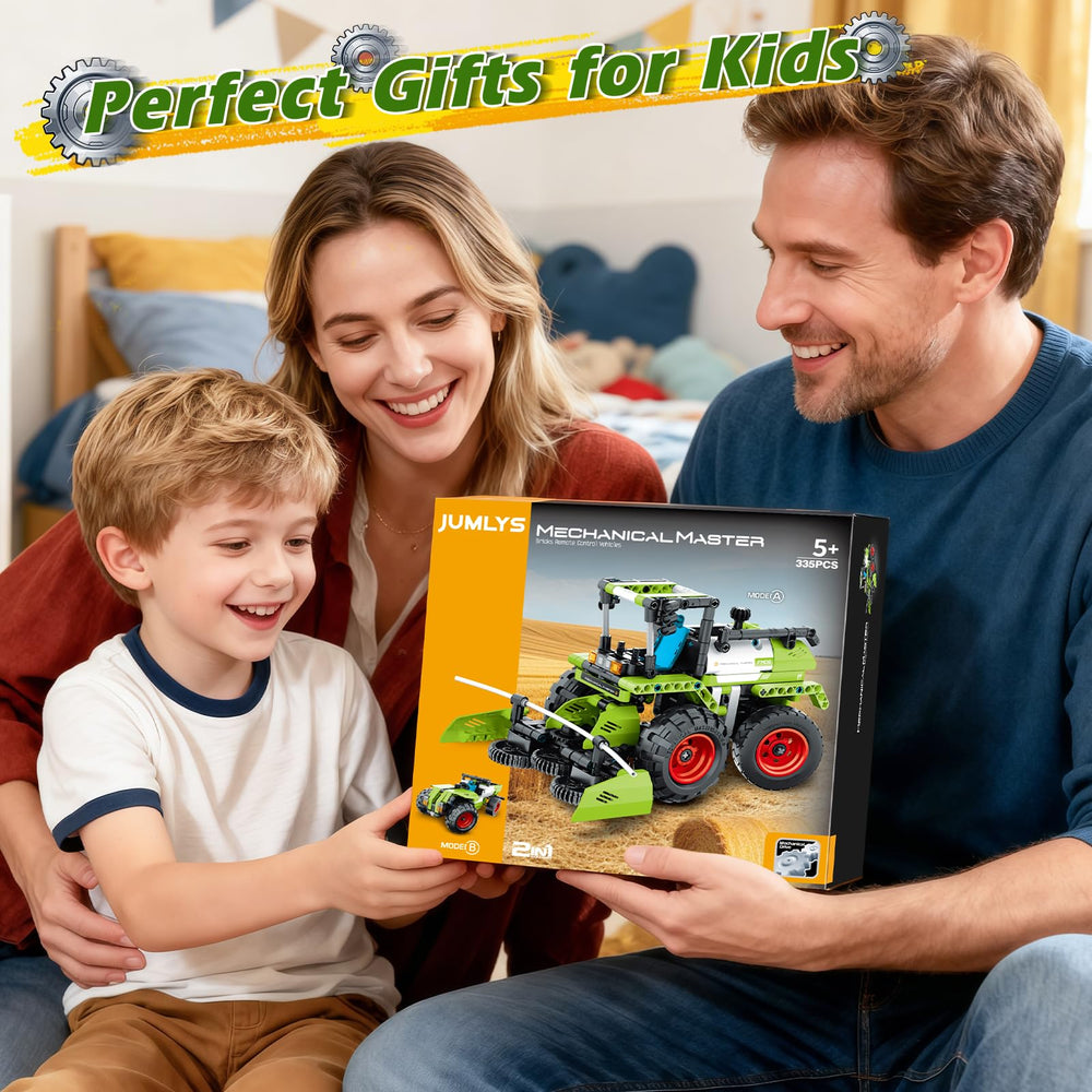 Jumlys STEM ABS plastic and rubber wheels ensure durable, stable play on floors.