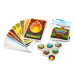 Jumping High Five Baby Dinosaur Rescue card image emphasizing matching actions and learning.