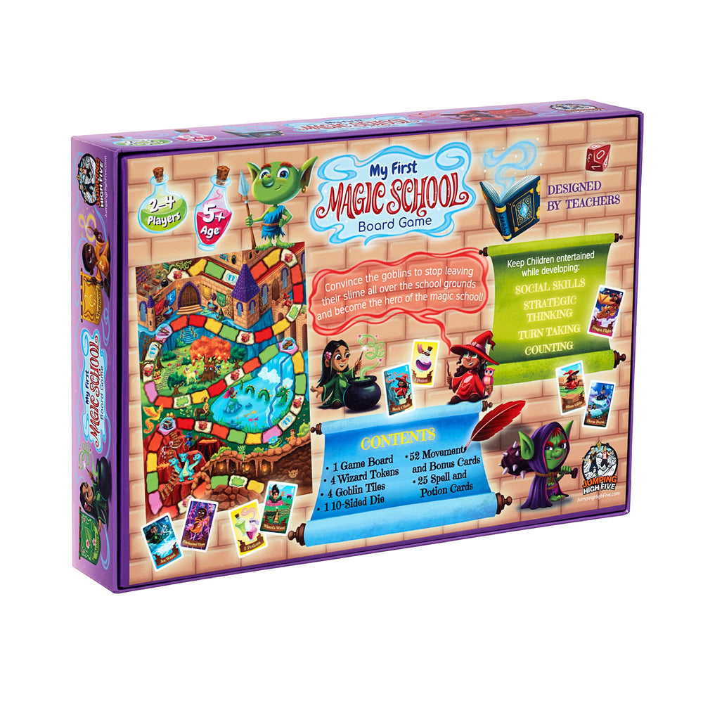 Jumping High Five family-game-night-setup image shows easy start for classrooms.