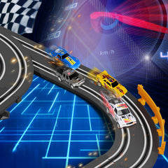 Power options for Jumplanma track: battery or electric mode