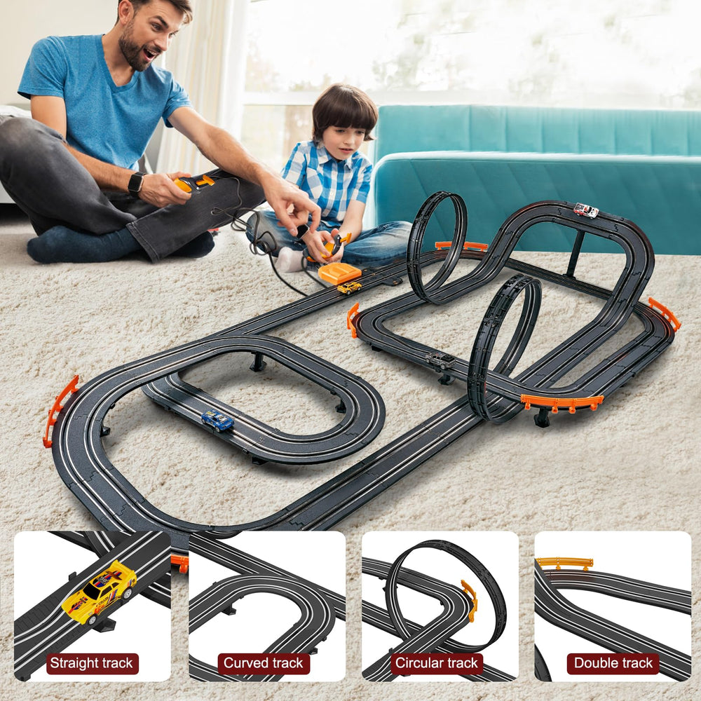 Dual hand controllers for two-player racing by Jumplanma