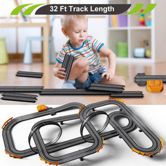 Jumplanma slot car track battery mode ready with AA power option.