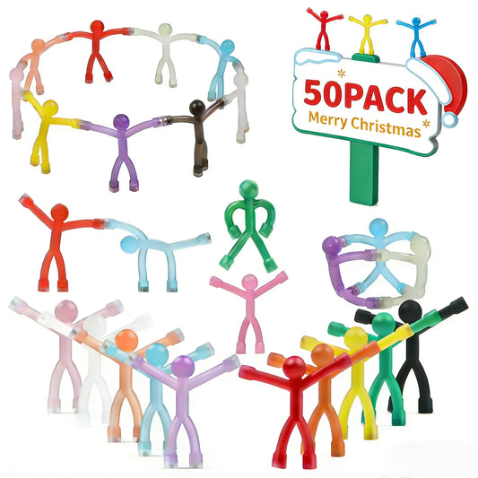 Junarter 50-pack magnetic figures gift packaging ideal for gifting and display