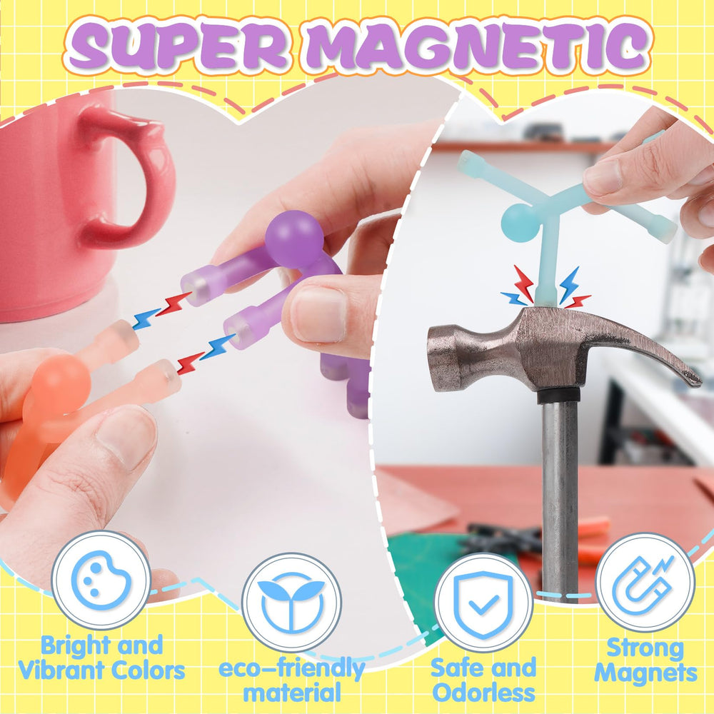 Junarter neodymium magnets offer strong holding power for lightweight notes.