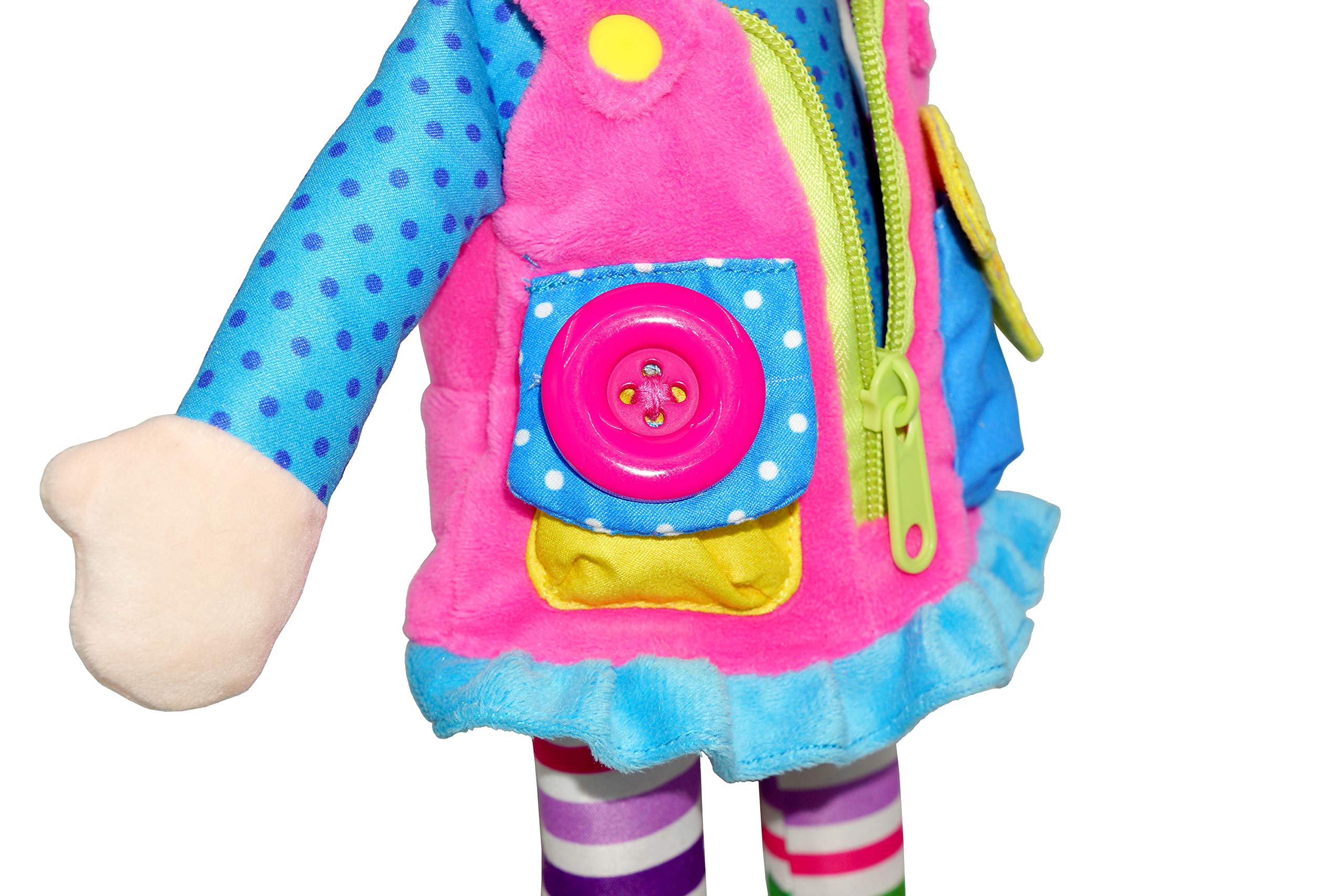 June Garden Bright Belle colors capture toddler attention during pretend dressing sessions