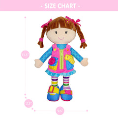 June Garden Belle helps kids learn seven dressing steps through engaging play